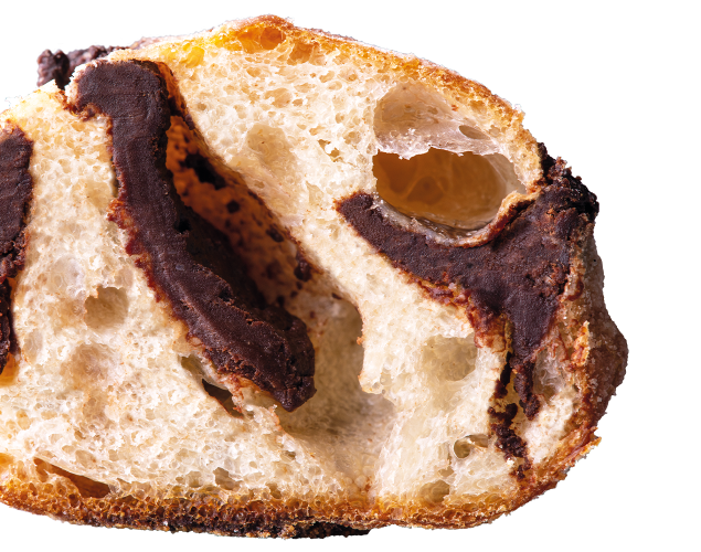 Breadstick with chocolate Breadstick with chocolate